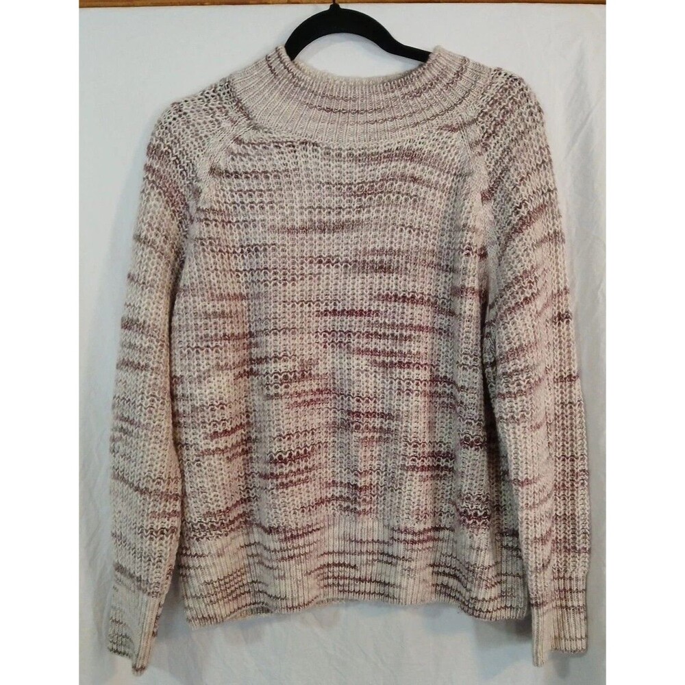 New Falls Creek Multicolor Fall Colors Womens 1x Mock Neck Sweater